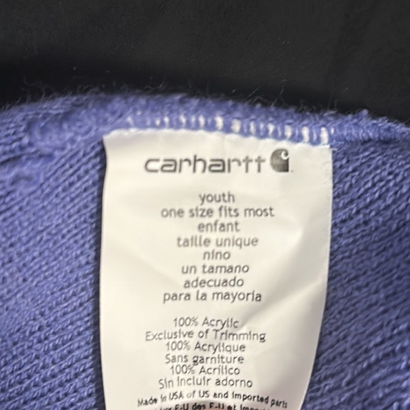 Carhartt Beanie - Purple Lavender - Picture 3 of 3